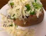 A picture of step 2 of Date night bake potatoes.