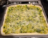 Foto del paso 5 de la receta: Tarta de zapallito y puerro en la flip