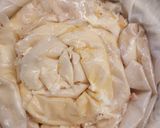 Őszibarackos- túrós csigarétes recept fázis 3 fotója