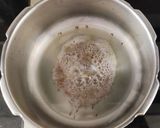 A picture of step 2 of Jeera rice and dal tadka.