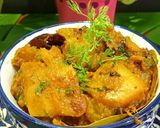 A picture of step 6 of Khatta Meetha Banarasi Kaddu Sabji.