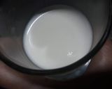 Hình bước làm 1 của món Sữa chua phô mai úp ngược