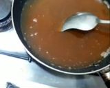 A picture of step 3 of Murgh Chanay dhaba style.