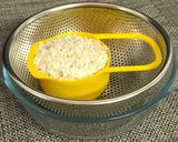 A picture of step 1 of Poha Dosa.