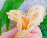 Hình bước làm 4 của món Bánh Kẹp Truyền Thống Miền Tây Hình Trái Tim