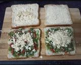 A picture of step 5 of Onion Tomato Masala Papad Sandwich.