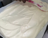 A picture of step 7 of Japanese Strawberry Rolled Cake.