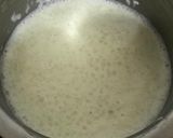 A picture of step 3 of Sabudana Kheer.