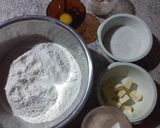 Foto del paso 1 de la receta: Trenza de pasas y frutas abrillantadas