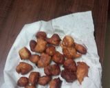 A picture of step 5 of Chitti Boorelu - Karam Boorelu.