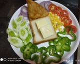 Samosa cheesy sandwich recipe step 1 photo