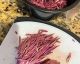A picture of step 1 of Vegetarian Egg Rolls.
