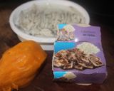 Foto del paso 1 de la receta: Banderillas de boniato, calamares y boquerones en vinagre