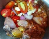 A picture of step 3 of Nayazi daal.