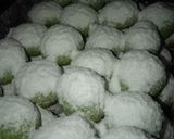Foto langkah ke 4 dari resep Putri Salju Pandan.