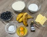 Áfonyás Banánkenyér recept fázis 1 fotója