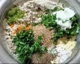 A picture of step 1 of Calcium Rich Palak Methi Thepla.