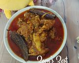 A picture of step 6 of Kolhapuri Mutton.