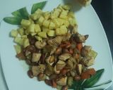 Foto del paso 6 de la receta: Pollo con almendras, airfryer 🍗🥕🥔