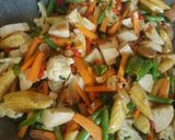 Foto langkah ke 3 dari resep Rainbow vegetable.