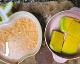 Hình bước làm 1 của món Sữa đậu lăng + bí đỏ + hạt điều 🧆🧆🥜🥭