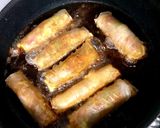 Pas rețetă Pachetele de primăvară cu carne și legume 3 fotografie