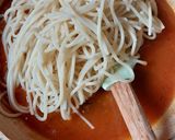 Foto langkah ke 3 dari resep 82. Spaghetti Brulee.