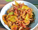 Foto langkah ke 3 dari resep Sambal Ikan Teri Cabe Hijau.