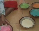 Foto langkah ke 4 dari resep Rainbow cake.