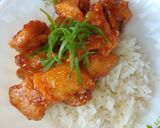 Foto langkah ke 8 dari resep Chicken Karage Saus Madu Pedas.