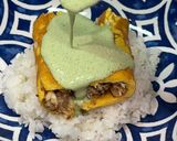 A picture of step 5 of Crab Omelette.