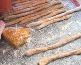 Foto del paso 4 de la receta: Ñoquis de boniato zanahoria con salsa de puerro, hongos y cebolla de verdeo