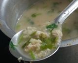 A picture of step 4 of Chicken Oats Soup.