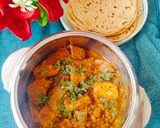A picture of step 3 of Spicy fish curry masala.