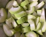 Hình bước làm 2 của món Bầu chấm vừng lạc
