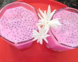 A picture of step 5 of Rosemilk.