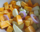 Foto del paso 3 de la receta: Crema de calabaza, leche de coco y Agua de Mar