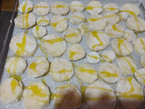 Berenjenas al horno con miel de caña