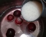 A picture of step 3 of Aloobukharay ka sharbat.