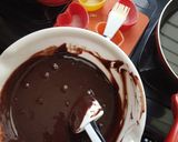 Foto langkah ke 4 dari resep Lava cake kukus.