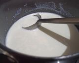 A picture of step 1 of SEMOLINA ROSE MILK PUDDING/MAHALABIA.