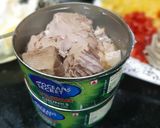 A picture of step 2 of Fishy Tales Of Tuna Custard.