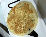 Foto del paso 1 de la receta: Merienda dulce pancakes con la crema de los albaricoques rellenos y mermelada de frambuesa