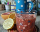 Une image de l'étape 6 de Jus Fraises Agrumes 🍹.