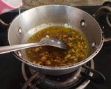 A picture of step 3 of Maharashtrian Style Besan Pitla.