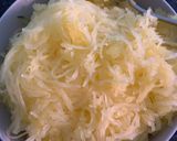 A picture of step 1 of True Food Copycat: Spaghetti Squash Casserole.