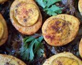 A picture of step 5 of Egg onion roast.