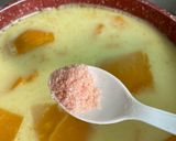 Gambar langkah 4 resipi Masak Lemak Sayur Labu.