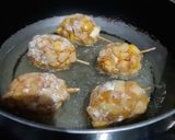A picture of step 12 of French fries corn potato paneer drum stick.