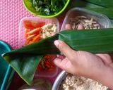 Foto langkah ke 4 dari resep Pepes tahu teri simple favorit.